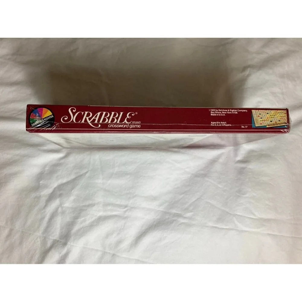 Vintage‎ Scrabble Crossword Game 1983 Selchow & Righter No 17 New Sealed